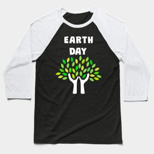 EARTH Day Celebration Nature Leaves Baseball T-Shirt